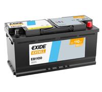 EXIDE EXCELL EB1100 BATTERIA AUTO PER AVVIAMENTO 110Ah 850A 12V POLO DESTRO