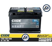 Exide EA770 Premium Carbon Boost 12V 77Ah 760A batteria auto