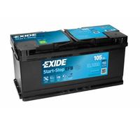 BATTERIA AUTO EXIDE START&STOP 105AH 950EN POSITIVO DX