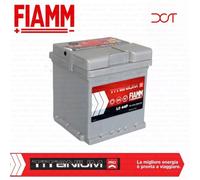 BATTERIA 60 Ah FIAMM AUTO 540A POSITIVO A DESTRA (+DX) COD. L2 60P - 7905147