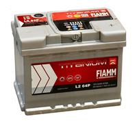 BATTERIA AUTO FIAMM 64Ah 610A (+ DX) POSITIVO A DESTRA COD. L2 64+ - 7905150