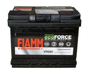 Batteria auto Fiamm Agm 60Ah 680A 12V