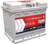 BATTERIA AUTO FIAMM NUOVA 50Ah 460A POSITIVO A DESTRA (+ DX) L1 50P - 7905143