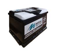 Batteria Auto MIDAC L2 60Ah 570A 12V AFB Start & Stop = Fiamm TR600 Exide EL600