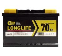 BATTERIA AUTO MV+ 70AH 610A Per Abbacchiatore AUTOVEICOLI AUTO