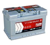 BATTERIA FIAMM 75Ah 730A = BOSCH - VARTA - L3B75P - 75 Ah - 278x175x175
