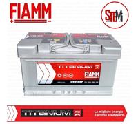 BATTERIA AUTO POSITIVO A DESTRA (DX) FIAMM TITANIUM PLUS 85Ah 760A Cod. L4B 85+