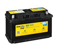 BATTERIA AUTO RENAULT Batteria 12V - Gran Pree SMF - 80 Ah - 700 A - L4