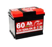 Batteria Auto Speed 60Ah 520A Start&Stop AFB = Fiat e Fiamm 60Ah Start-Stop