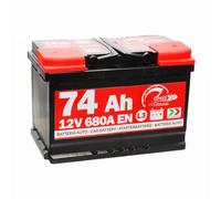 BATTERIA AUTO SPEED BY SMC 12V 74AH 680A CON POLO POSITIVO A DESTRA L374 CODICE