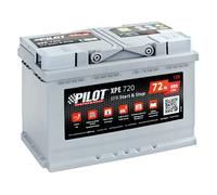 LWM7 Batteria 12V - Pilot Start-Stop Efb - 72 Ah - 680 A - L3