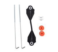 Batteria Auto Supporto Giù Gancio a J Kit Bulloni Farfalla Dadi Camion SUV 25cm