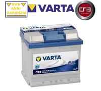 BATTERIA AUTO 52AH C22 VARTA BLUE DYNAMIC 470A di spunto