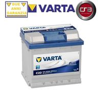 BATTERIA AUTO 52AH C22 VARTA BLUE DYNAMIC 470A di spunto