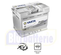 Batteria auto VARTA A8 D52 560901068 12V 60Ah 680A EN AGM START & STOP SILVER DX