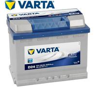 BATTERIA AUTO VARTA BLUE DYNAMIC D24 60AH 540A POLO POSITIVO DX 560408054