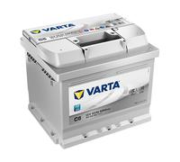 BATTERIA AUTO VARTA C6 12V 52AH 520A 175x207x175 mm SILVER DYNAMIC - PRONTA