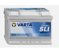 BATTERIA AUTO VARTA D59 60AH 540A DI SPUNTO POSITIVO + A DESTRA - 560409054