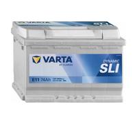 BATTERIA AUTO VARTA E11 74AH 680A DI SPUNTO POSITIVO A DESTRA - 574012068