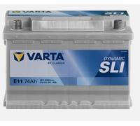 BATTERIA AUTO VARTA E11 74AH 680A POLO + A DESTRA per Ulysse 1.9 TD dal 1997-99