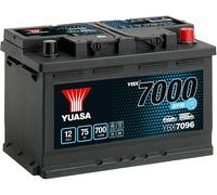 Batteria Auto Yuasa EFB 75Ah 700A (EN) Start&Stop Plus 278x175x190 mm Destra