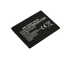 BATTERIA AVIZAR ricambio, Ioni di litio, 2500 mAh per Wiko Pulp 3G