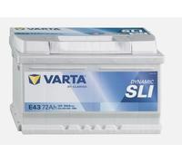 BATTERIA AUTO 72AH E43 VARTA BLUE DYNAMIC 680A di spunto 74AH RIBASSATA