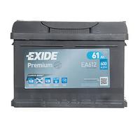 Batteria per auto Exide EA612 Premium Carbon Boost 12V 61Ah 600A