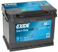 Batteria avviamento EXIDE codice EK600