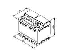 Batteria avviamento per ABARTH ALFA ROMEO AUDI BMW CHEVROLET CHRYSLER CITROËN CU