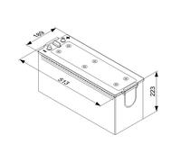 Batteria avviamento per AC ALFA ROMEO ASIA MOTORS BMW CHRYSLER DACIA DAF DAIHATS
