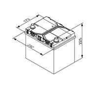 Batteria avviamento per BRILLIANCE DEUTZ-FAHR GREAT WALL HYUNDAI INFINITI IRISBU