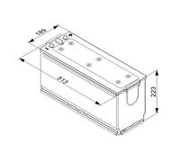 Batteria avviamento per CATERHAM DE TOMASO FENDT FIAT MAN MERCEDES-BENZ MINELLI