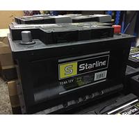 Batteria Avviamento Starline 72 Ah 680 A 12V - Positivo a Destra - Misure 278 mm lunghezza x 175 mm larghezza x 175 mm altezza