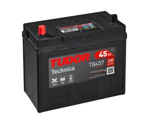 BATTERIA AVVIAMENTO TUDOR 45 AH 330A - POSITIVO A SINISTRA - CODICE TB457