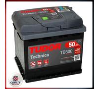 Batteria Avviamento Tudor 50Ah TB500 Technica 450A