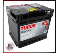 Batteria Avviamento Tudor 53Ah TA530 High Tech Carbon Boost 2.0