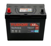 BATTERIA AVVIAMENTO TUDOR CODICE TB457 45 AH 330A - POSITIVO A SINISTRA