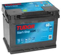 Batteria avviamento TUDOR codice TK600 60 AH 680A