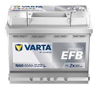 VARTA 560500064K262 Dynamic EFB N60 Batteria 12V 60Ah 640A B13 per VW ID.4 (E21)