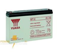 Batteria avviatore barca yuasa NP7-6 6V 7AH 151x34x97,5 mm