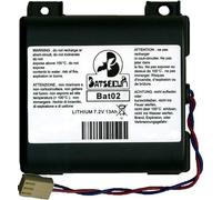 Batteria BAT02 7,2V BATSECUR compatibile BATLi02 DIAGRAL ATRAL HAGER