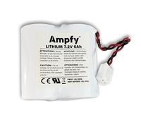 Batteria BAT06 7,2 V 6 Ah 6000 mAh | SIRENE Allarme Ricambio Compatibile con DAITEM BATLi06 / D8905 / MGL956428 / 2ER26500M / Li06 / LOGISTY / DP8415X / DP8650F 4650F DP8515X ETC..