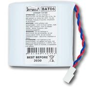 BATTERIA BAT06 BATLI06 LITIO LITHIUM 7.2V 5AH PER SISTEMI DI ALLARME LOGISTY