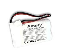 Batteria BAT6416227 3,6 V 5,2 Ah 5200 mAh | SIRENE Allarme Ricambio Compatibile con Delta Dore 6416227 / BP DME-DMBE Tyxal+ / 1S2P LS14500 SAFT / WILPA2493A / 2280015 / MGL0000015 453 ET; C…