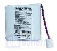 Batteria Batsecur BAT06 Litio 7,2V 5 Ah compatibile con batteria Logisty BATLi06