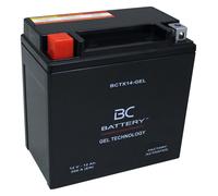 BATTERIA BC BATTERY SIGILLATA YTX14-BS PIAGGIO MP3 HPE SPORT E5+ 310 2024-2025