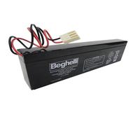 Batteria Beghelli PB 6V 4Ah versione Slim Cablaggio incluso 8800