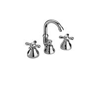 Batteria 3 fori BIDET con bocca orientabile codice 17cr314 serie LIBERTY - PAINI S.p.A. Rubinetterie - Finitura Cromo