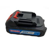 Batteria Biyoti 26v 3000mAh Originale x Cesoie - Avvitatori - Motoseghe - Idropulitrice - Tagliaerba - Tassellatore - Trapano - Smerigliatrice - Lampade x tutti gli ellettroutensili con stesso attacco